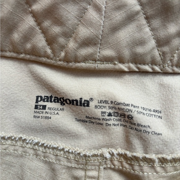 Patagonia PCU Level 9 SOCOM Tactical Softshell Combat Pants – Khaki – W34 - Picture 2 of 2